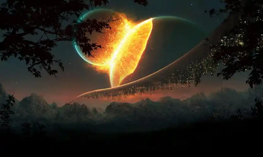 唯美科幻小说构想图 震撼行星壁纸 宇宙电脑壁纸 - like壁纸网