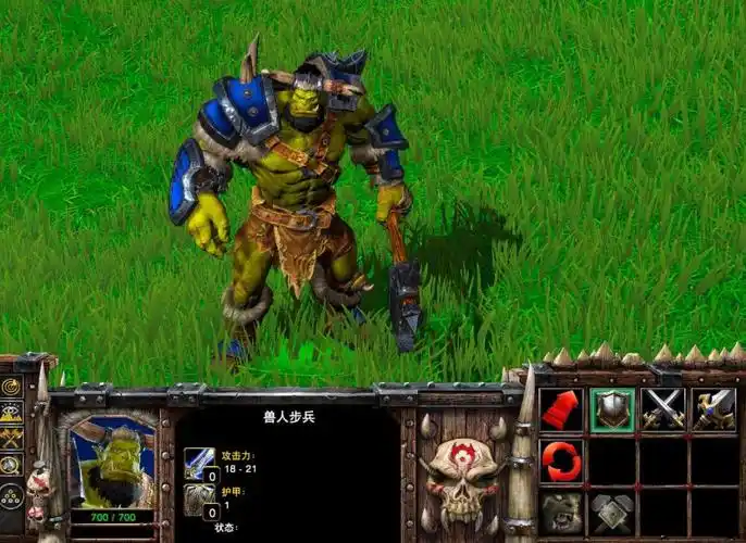 魔兽争霸3:血量够多,前中期还难被克制,才是兽族大g强大所在