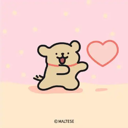 文案##线条小狗##卡通头像##无水印头像##动漫头像