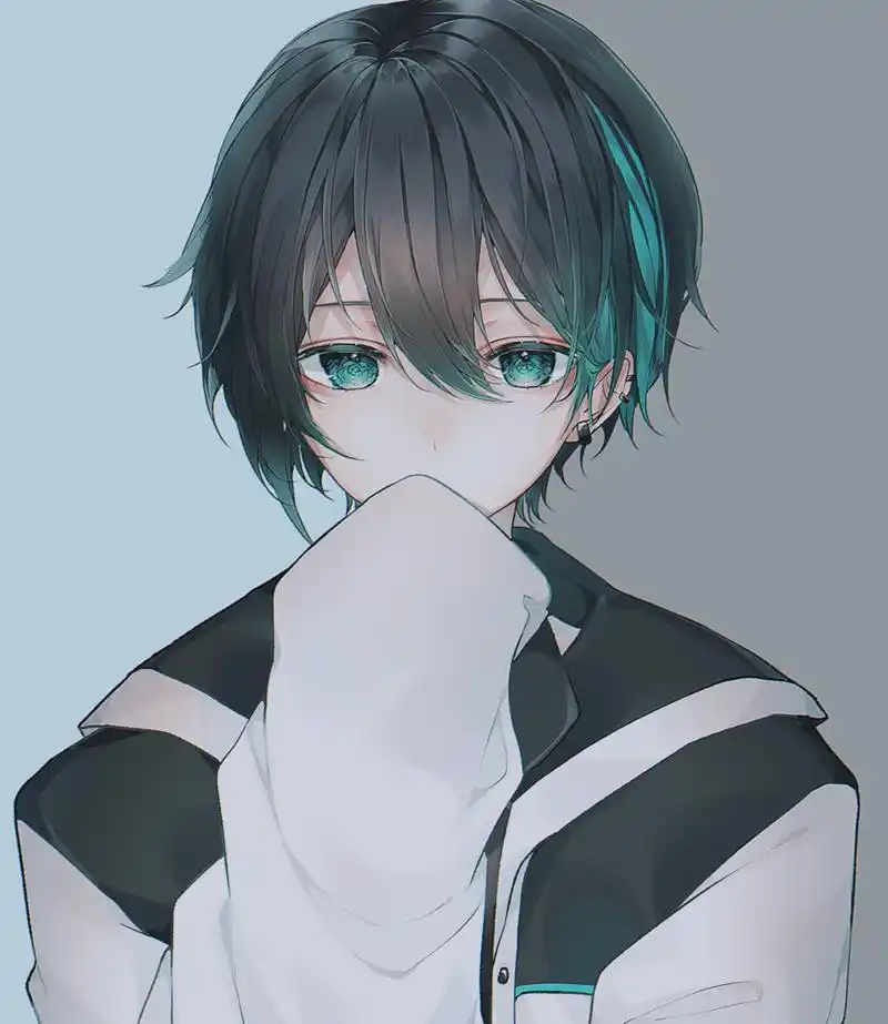 可爱小奶狗动漫男头像,人家这么可爱,当然是男孩子