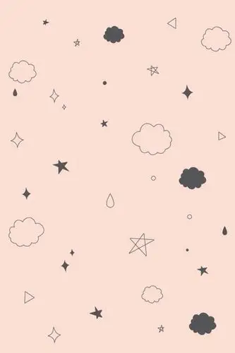 插画 设计 壁纸 平铺 素材 卡通 小清新 软萌 萌萌的 可爱 简约