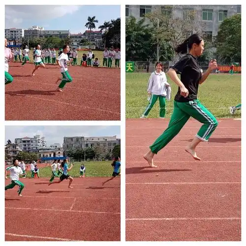 "重体育,强体能"2020年定安县实验中学第十届校运会