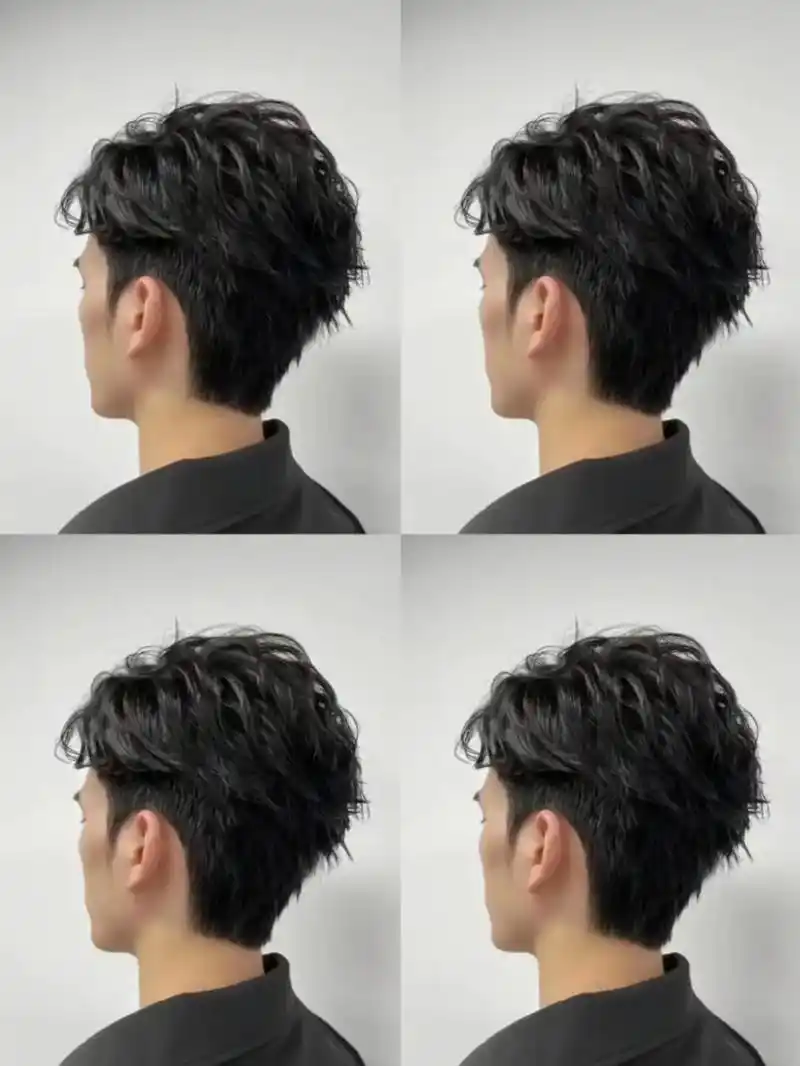 2023最火蝴蝶烫男士烫发.男生一定要尝试一下的发型蝴蝶烫微 - 抖音