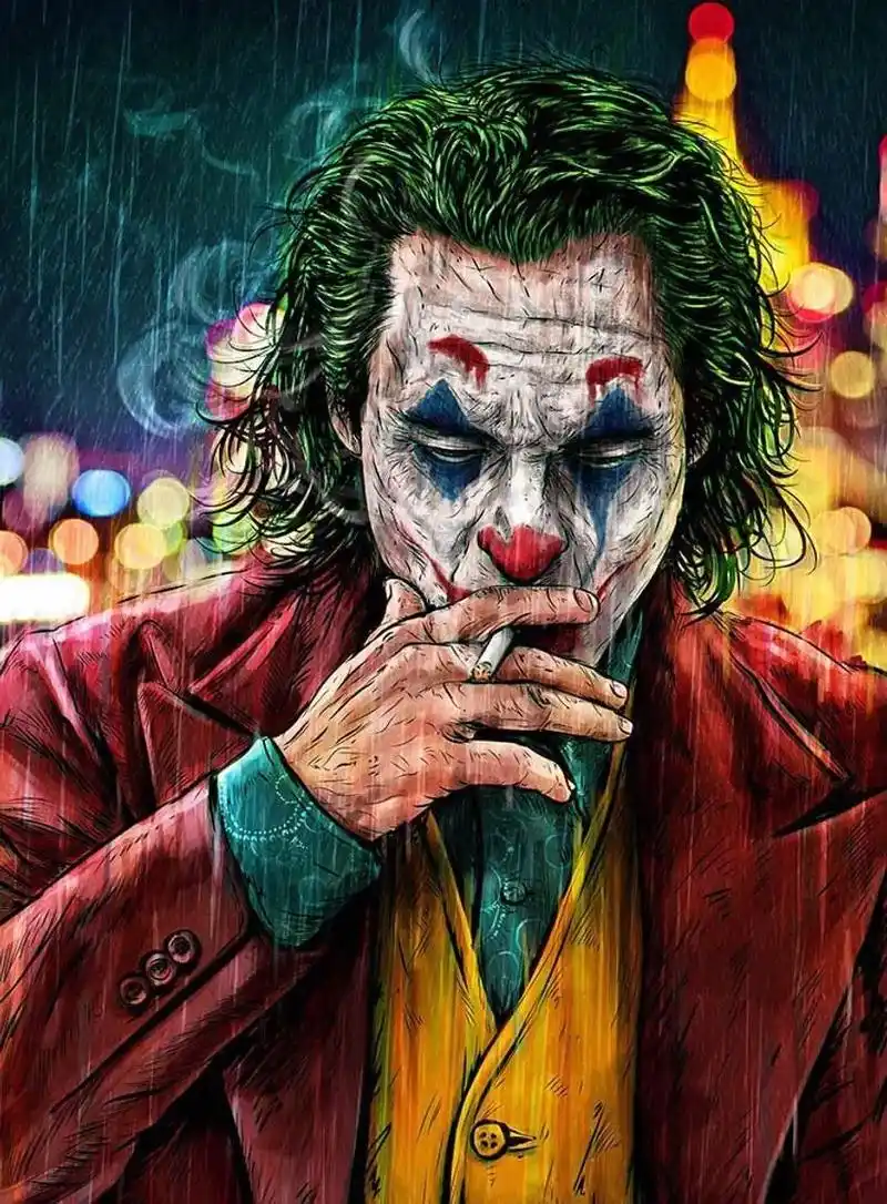 joker #小丑joker #一起换头像 #面具下的男人 - 抖音