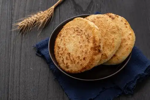 河南登封芝麻烧饼 小吃