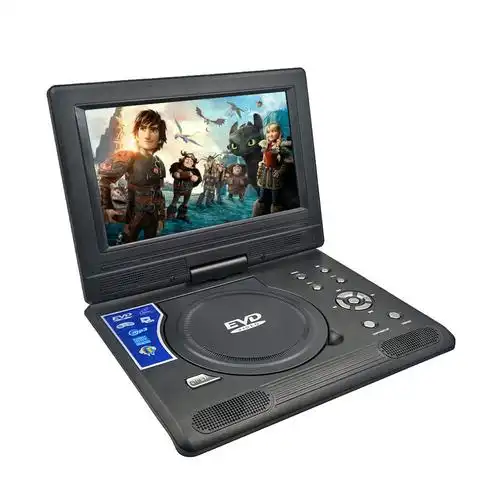 8寸便携式移动dvd evd 高清播放器 工厂热销外贸跨进电商爆款