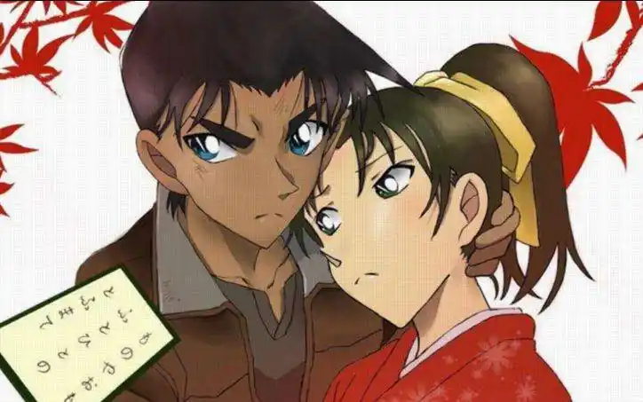 【柯南/平和】平次x和叶(剧场版迷宫 唐红cut)