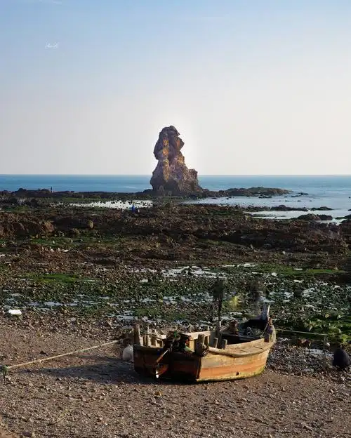 青岛崂山石老人