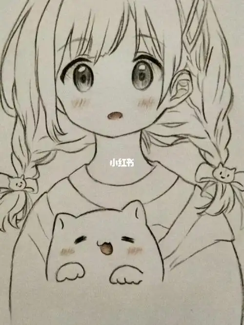 动漫人物简笔画绘画动漫简笔画人文绘画简笔画|手绘小头像人物可爱