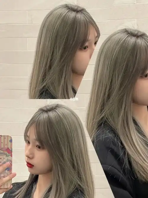 2022春夏96年度最佳发色之一78青木亚麻灰色