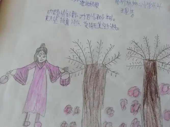 智宏班诗配画(11) 弘扬中华经典 金缕衣