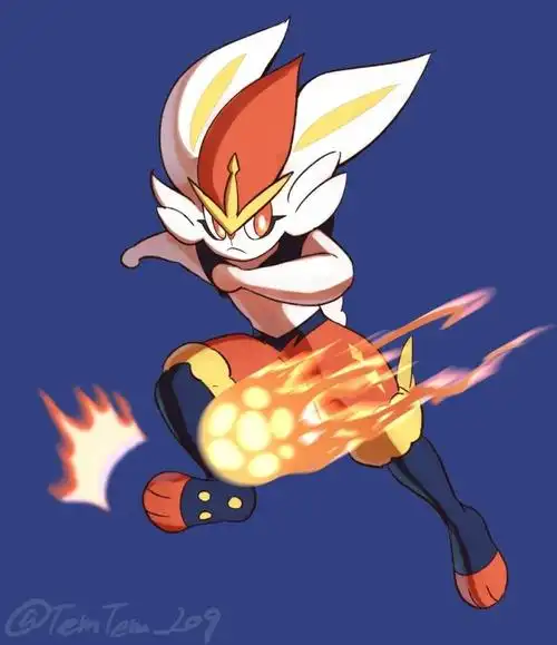 no.815 闪焰王牌 同人合集 最轻的御三家最终形态 只有33公斤