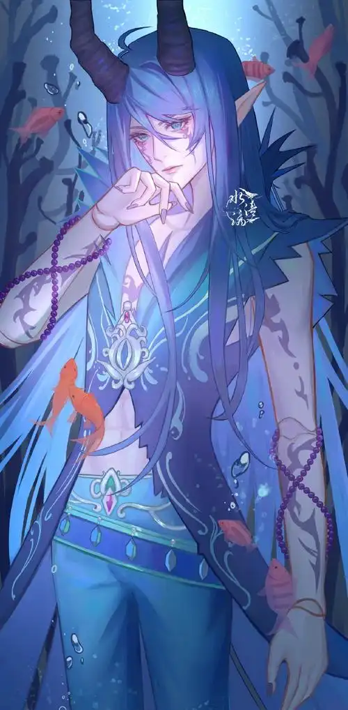 置顶精灵梦叶罗丽水王子超话91#水王子·溯水流年#    三月壁纸