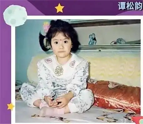 34岁"淳贵人"谭松韵:因为发型上了热搜,网友热议:小孩扮大人