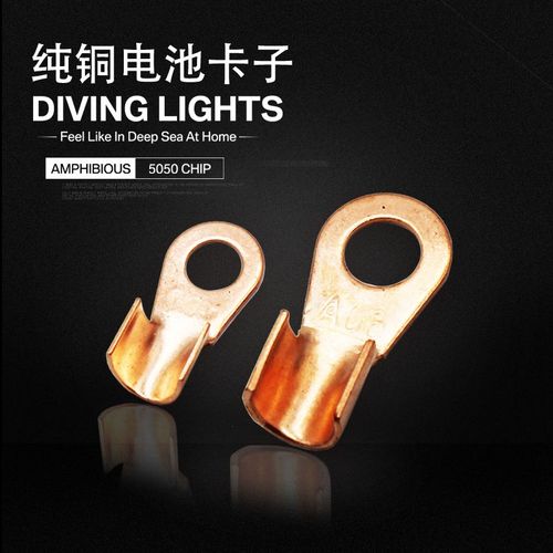 电动车电池卡子电瓶接头线纯铜接线端子卡子铜鼻子