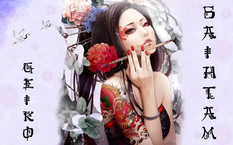 唯美古风妖孽女头像