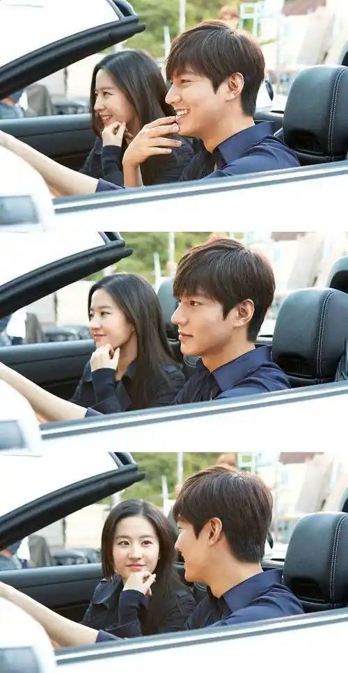 李敏镐刘亦菲搭档拍广告默契十足 韩国男神都被刘亦菲承包了!