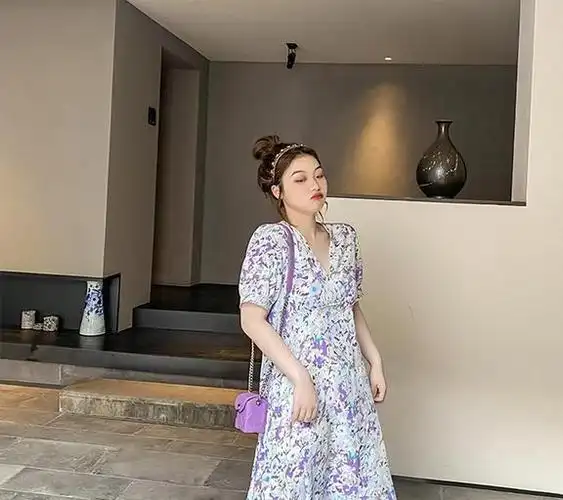 打扮好看无关身材多张又胖又矮的图片诠释150斤也美得出奇