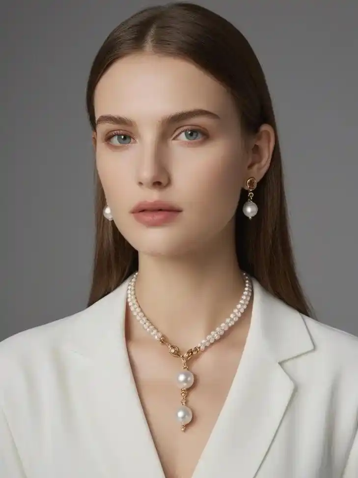 戴珍珠的女人——珍珠佩戴欣赏.
