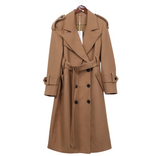 【eck】精选女装秋冬新款高端轻奢定制秋冬女气质风衣-88377