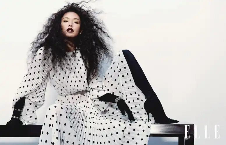 舒淇登上《elle》杂志二月刊封面__财经头条