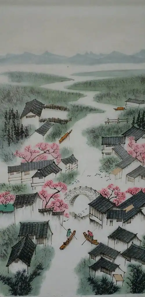 王恒捷江南水乡写意