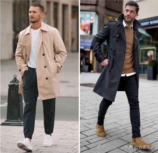 男人穿风衣老气?战壕风衣的5种穿搭风格,修饰身材且潇洒帅气