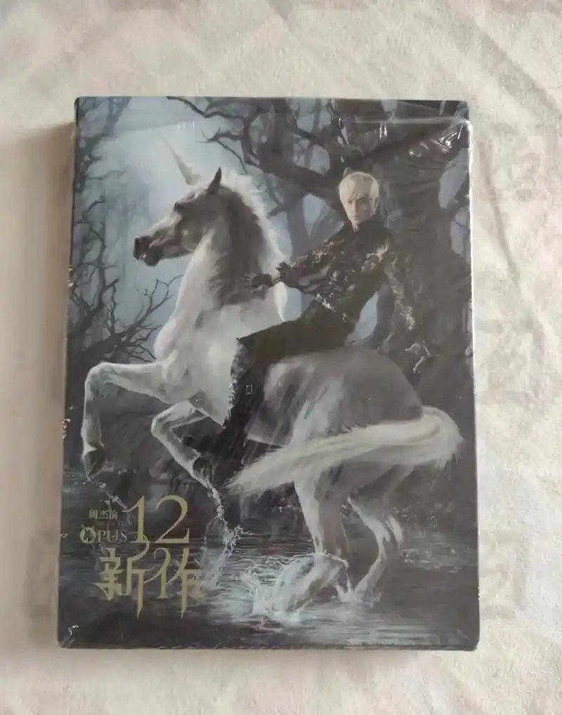 保留原装膜侧开,周杰伦 十二新作平装jvr杰威尔港发行,cd - 抖音