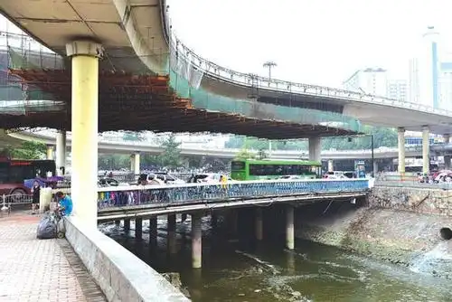 郑州大石桥维修中突然停工 预计8月初复工12月完工