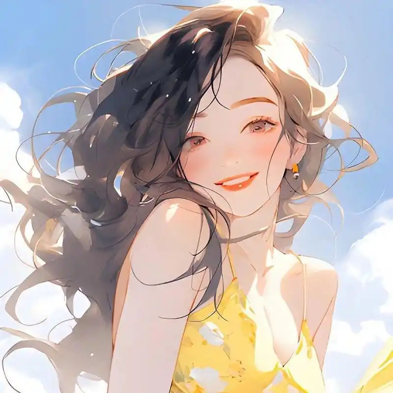 笑容甜美女孩子头像 #少女头像# 闺蜜头像 #闺蜜头像情侣头像情侣壁纸