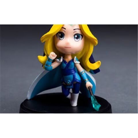 霜魄dota2小黑dota2周边q版英雄公仔刀塔肉山火女屠夫车载赏金生 1冰