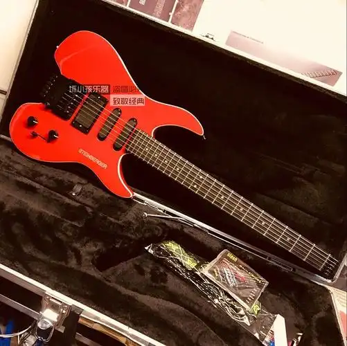 定制原版斯坦伯格电吉他steinberger黄贯中无头电吉他原琴双头弦_7折