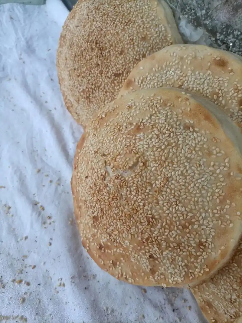 吊炉烧饼 #纯手工制作美食 - 抖音