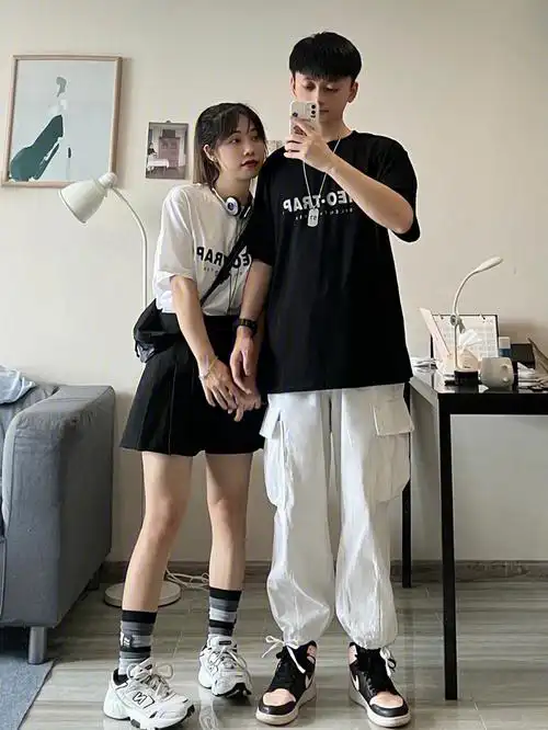 155173情侣穿搭日记