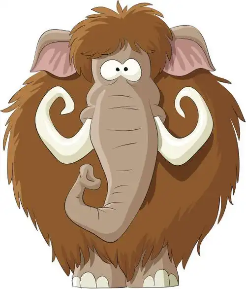 毛茸茸的毛皮矢量图