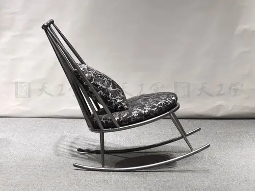 高档不锈钢摇椅