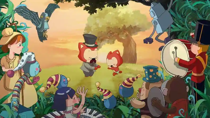 阿狸可爱的小狐狸桌面壁纸,萌娘资源站