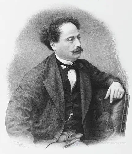 俞寅一 画和大仲马侧重表现历史,专写历史剧和历史小说不同,小仲马则