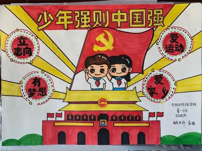 童心向党怎么画童心向党怎么画一等奖