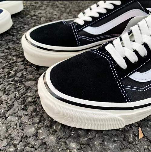 vansoldskool安纳海姆黑白经典休闲滑板鞋男帆布鞋