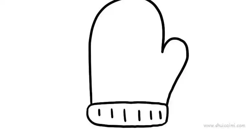 手套儿童画怎么画 手套简笔画简单又好看