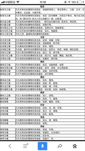 八卦万物类象口诀