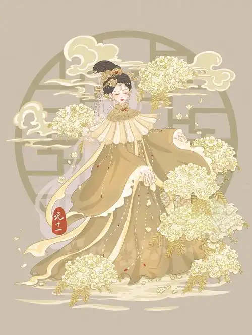 中国风十二星座61梅花篇之摩羯