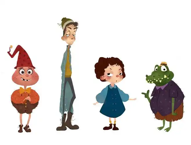 人物形象设计|插画|儿童插画|bluex995 - 原创作品 - 站酷 (zcool)