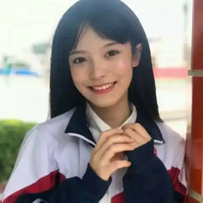 好看的校服女生头像 初中蓝色校服校园风图片 - 女生头像 - 潮人个性