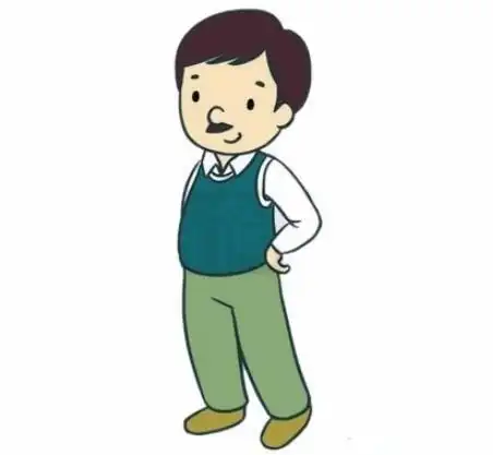 父亲节爸爸简笔画,图片,简笔画-学笔画