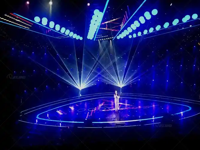 舞台美术造型手段之一.