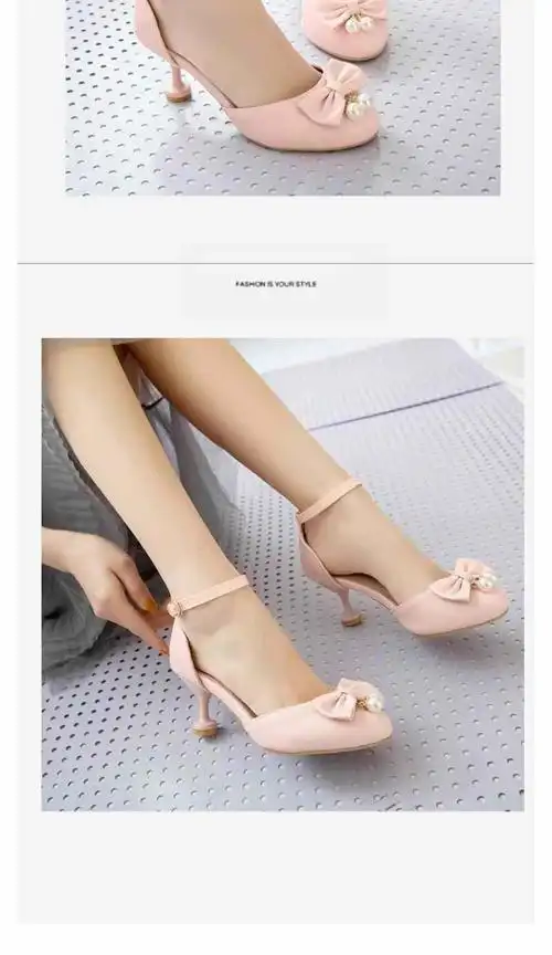 儿童高跟鞋女童鞋春秋细跟表演出公主鞋11岁女大童鞋13岁女孩子鞋