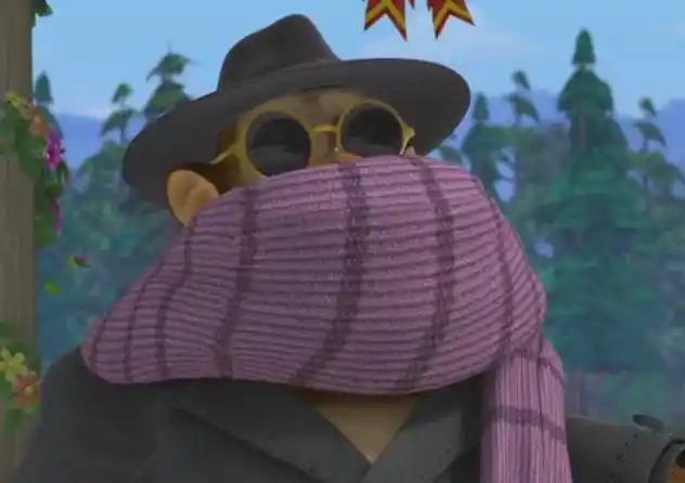 熊出没中李老板应该大概长这个样子,毕竟连光头强都