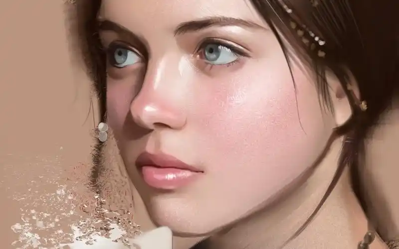 3d,手绘,3d,手绘,电脑壁纸,壁纸手绘人像作品